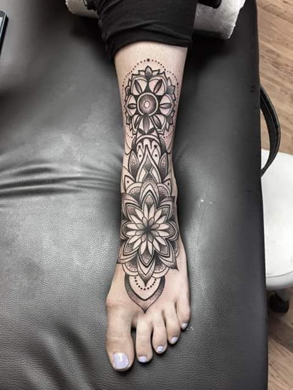 108 Elegant Foot Tattoo Designs For Women To Stay In Groove Tattoo