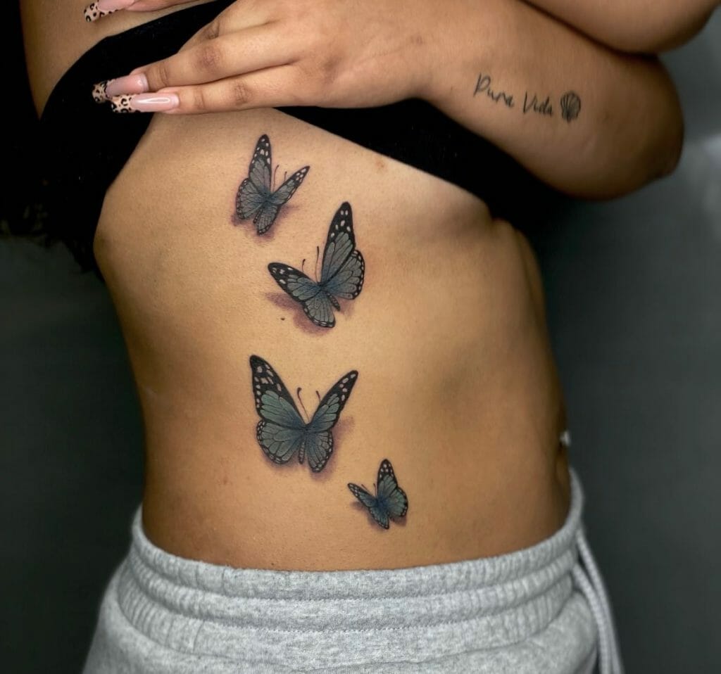 11 Butterfly Rib Tattoo Ideas That Will Blow Your Mind 11 Butterfly Rib Tattoo Ideas That Will Blow Your Mind