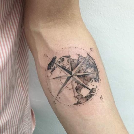 120 Best Compass Tattoos For Men Improb 120 Best Compass Tattoos For Men Improb