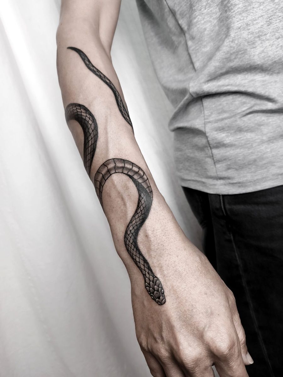 20 Simple Snake Tattoo Ideas Artofit