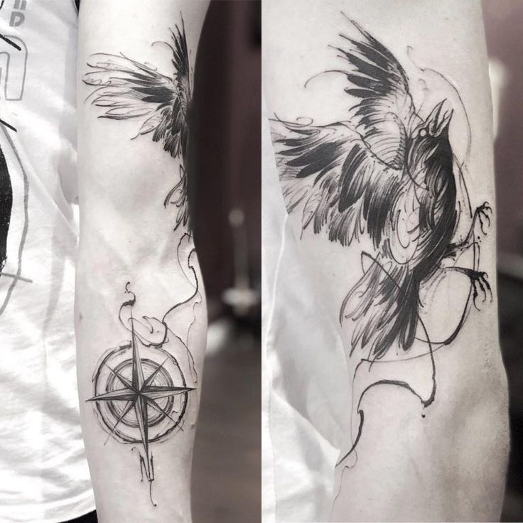 23 Mystique And Seductive Raven Tattoo Designs Crow Tattoo Raven 23 Mystique And Seductive Raven Tattoo Designs Crow Tattoo Raven