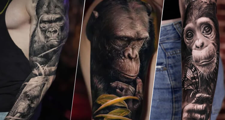 29 Incredible Monkey Tattoo Ideas With Meaning And Real Pictures