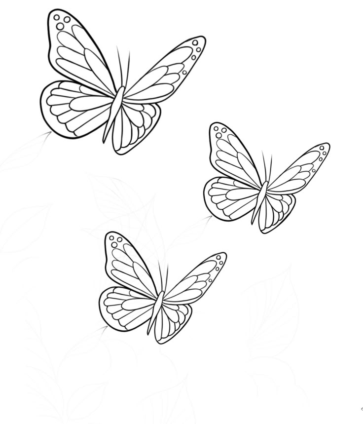 3 Butterfly Tattoo Designs