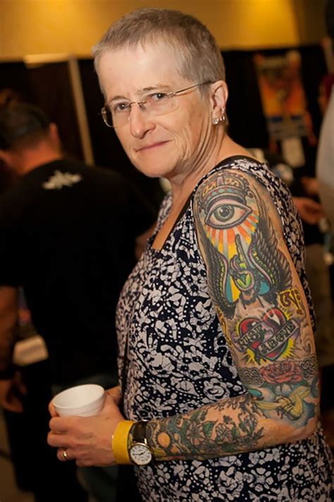 30 Awesome Old People With Tattoos How Will Your Tattoo Look