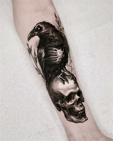 30 Dark Raven Tattoo Ideas For Men Amp Women In 2023 30 Dark Raven Tattoo Ideas For Men Amp Women In 2023