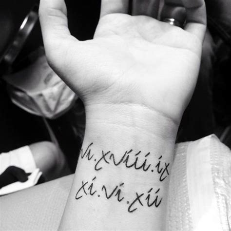 40 Cool And Classic Roman Numerals Tattoo To Get This Year Bored Art 40 Cool And Classic Roman Numerals Tattoo To Get This Year Bored Art
