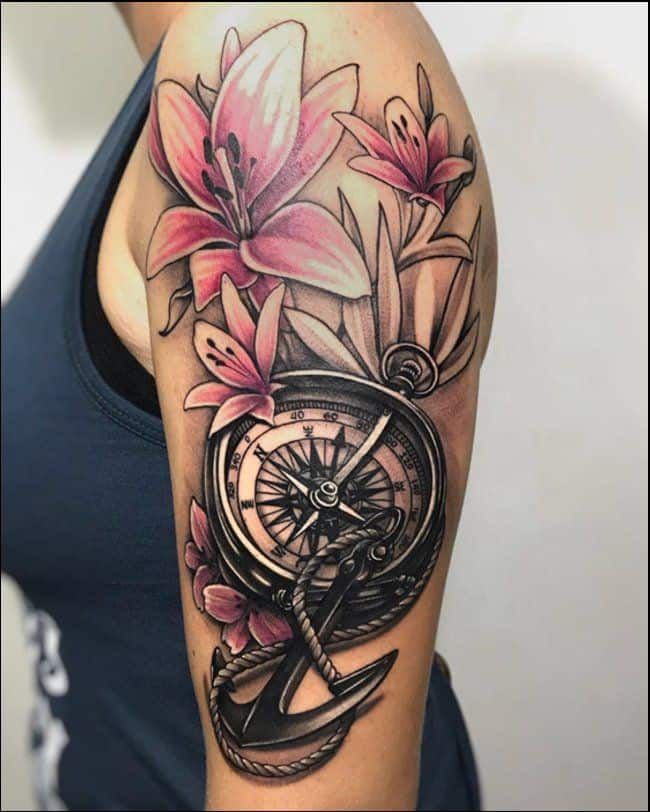 50 Latest Compass Tattoo Design And Ideas For Men And Women 50 Latest Compass Tattoo Design And Ideas For Men And Women