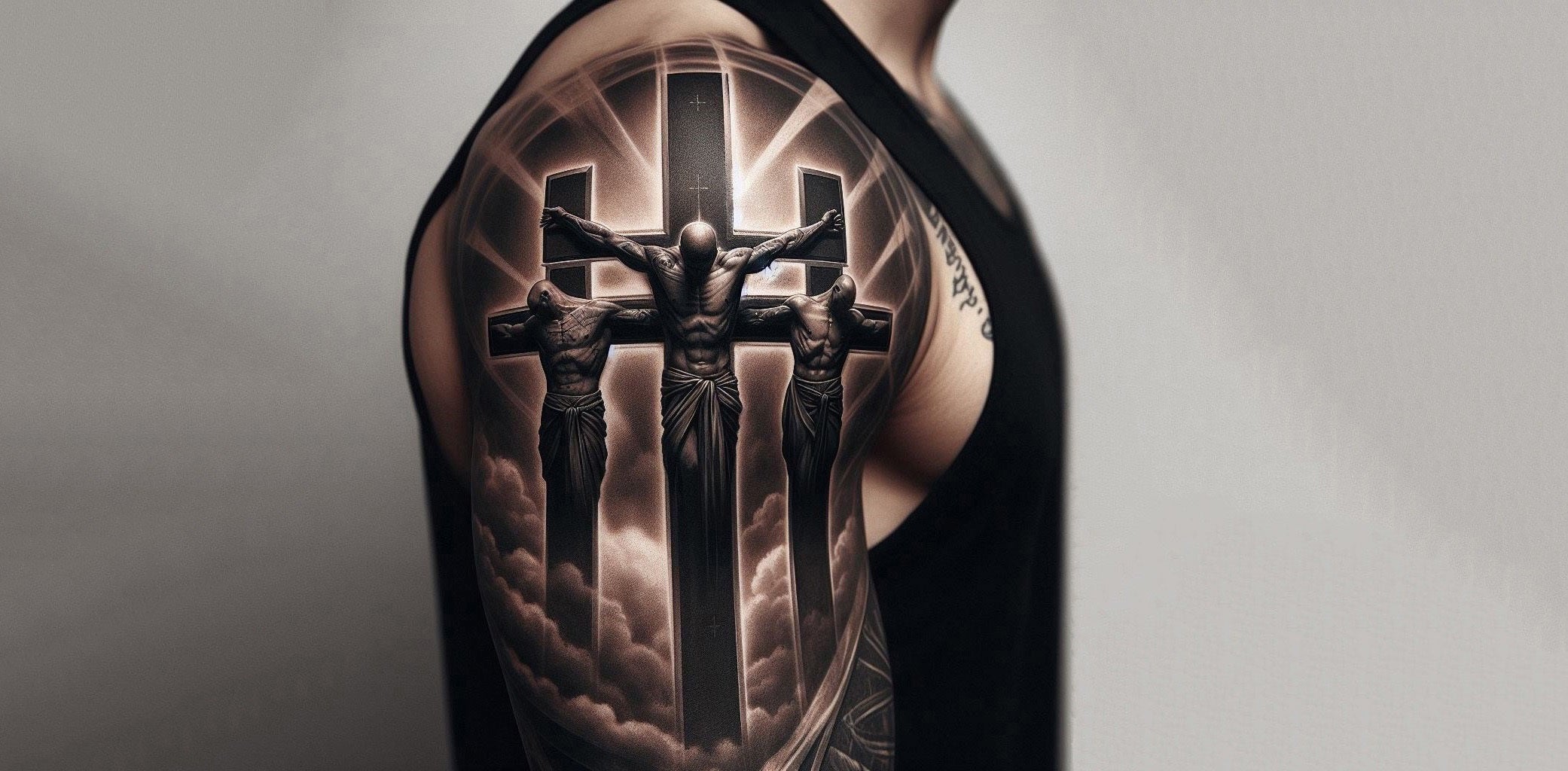73 Amazing 3 Cross Tattoo Ideas To Reach Divinity