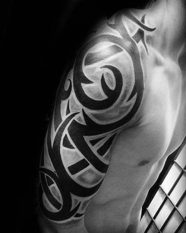 75 Artistic Half Sleeve Tribal Tattoos For Men