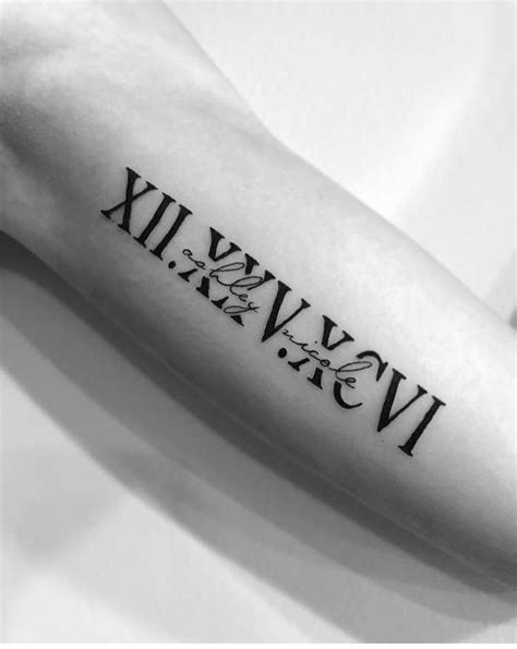 85 Examples Of The Beautiful And Meaningful Roman Numeral Tattoo 85 Examples Of The Beautiful And Meaningful Roman Numeral Tattoo