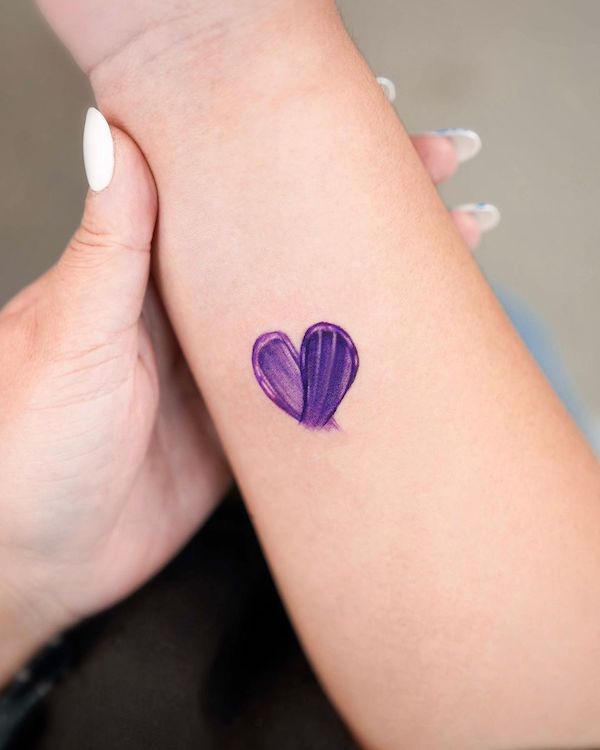 87 Cute And Inspiring Heart Tattoos With Meaning Heart Tattoo Designs