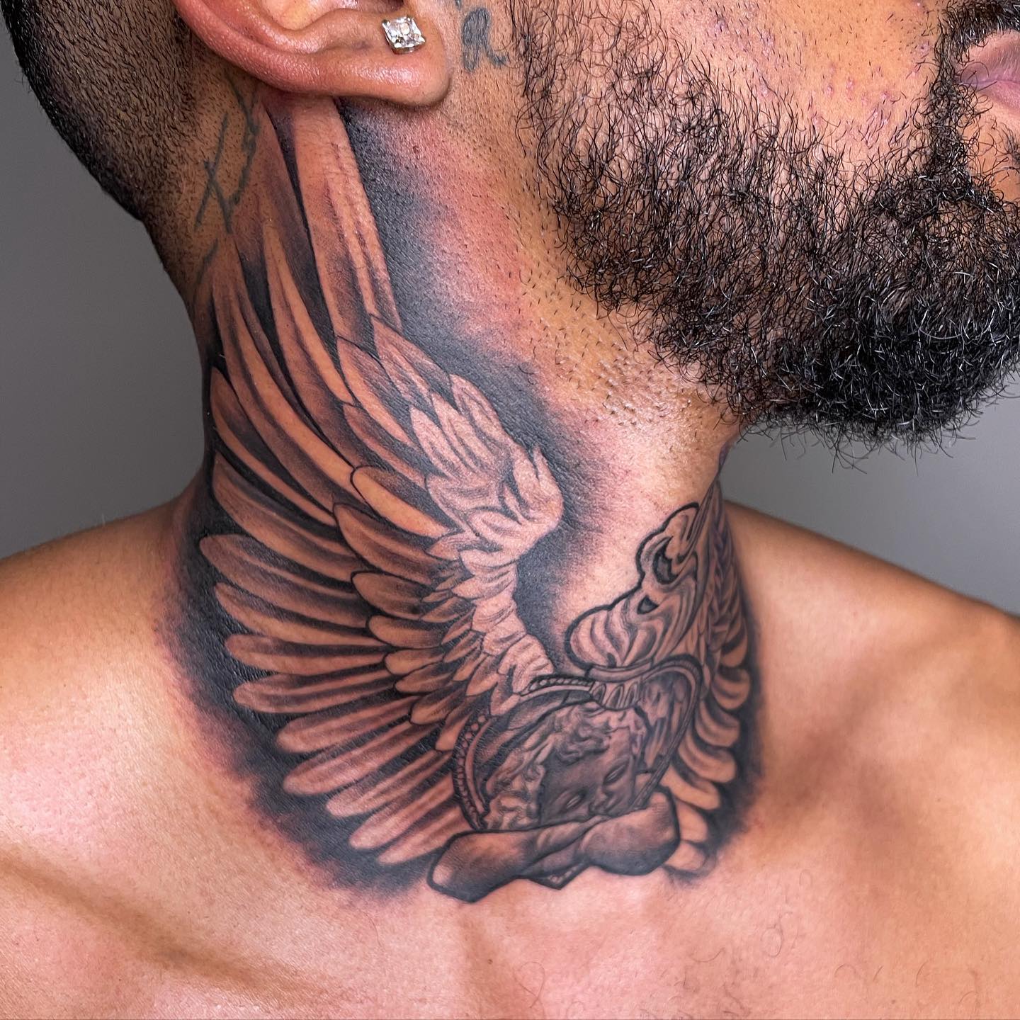 90 Latest Neck Tattoo Ideas To Inspire You In 2024