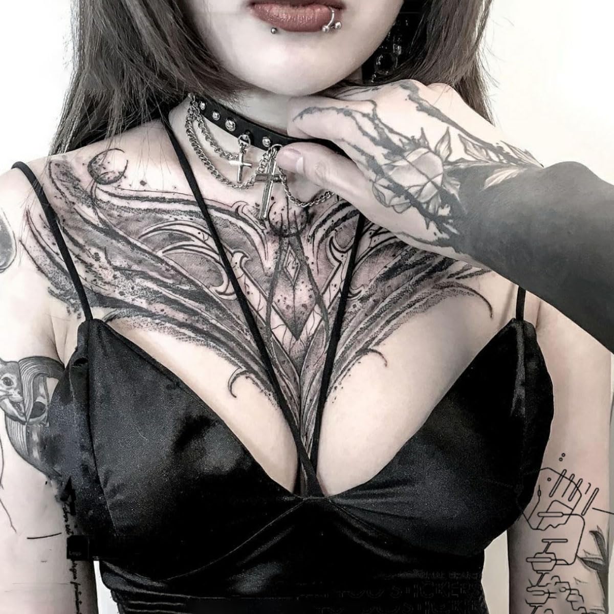 Amazon Com Large Temporary Tattoos Women Temporary Neck Tattoos Temporary Realistic Flower Chest Tattoo For Adults Temporary Tattoos Sticker 28 Beauty Personal Care Amazon Com Large Temporary Tattoos Women Temporary Neck Tattoos Temporary Realistic Flower Chest Tattoo For Adults Temporary Tattoos Sticker 28 Beauty Personal Care