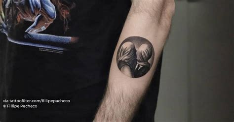 Amp 39 The Lovers Amp 39 Tattoo On The Forearm Original Artwork