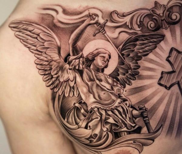 Angel Michael Tattoo