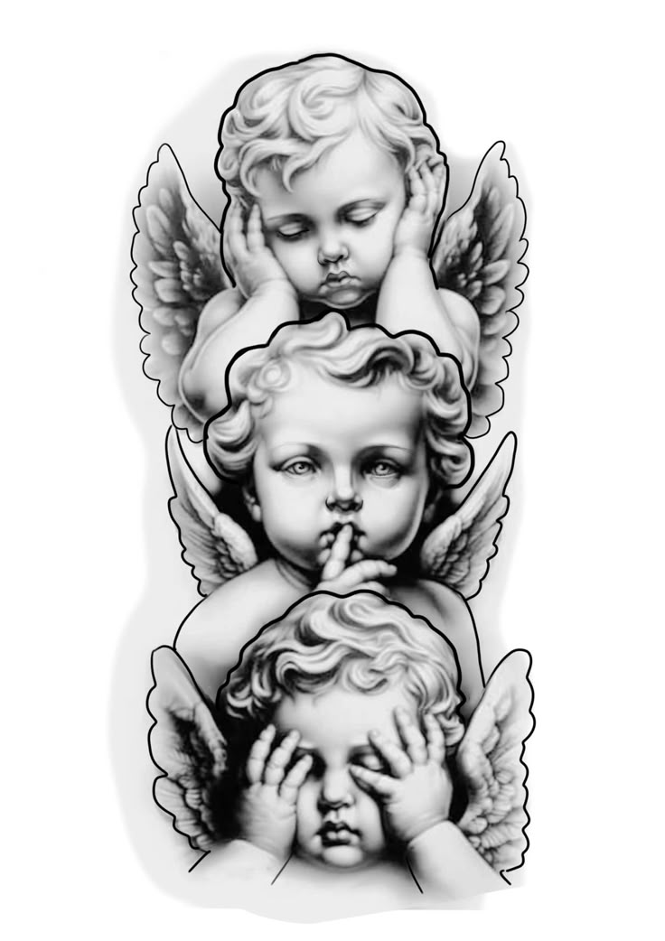 Angel Tattoo For Men