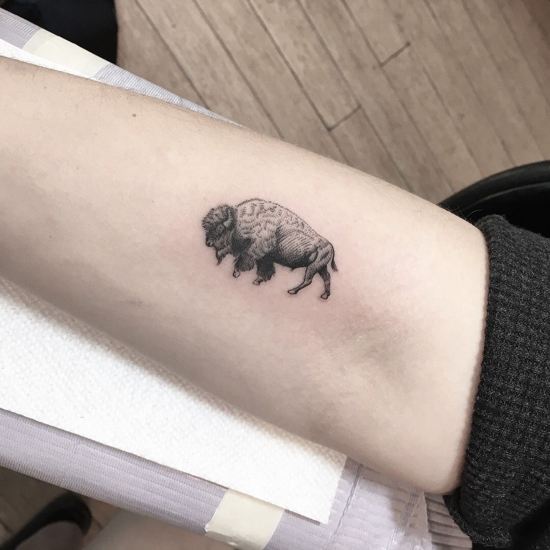 Bison Tattoo Artofit
