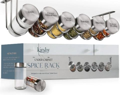 Quick Solution: Cabinet Racks For Spices To Organize In Minutes