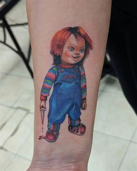 Chucky The Killer Doll Tattoos