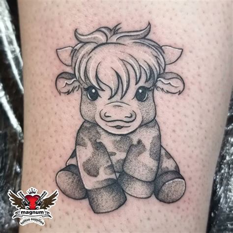 Cute Cow Tattoo Cute Cow Tattoo