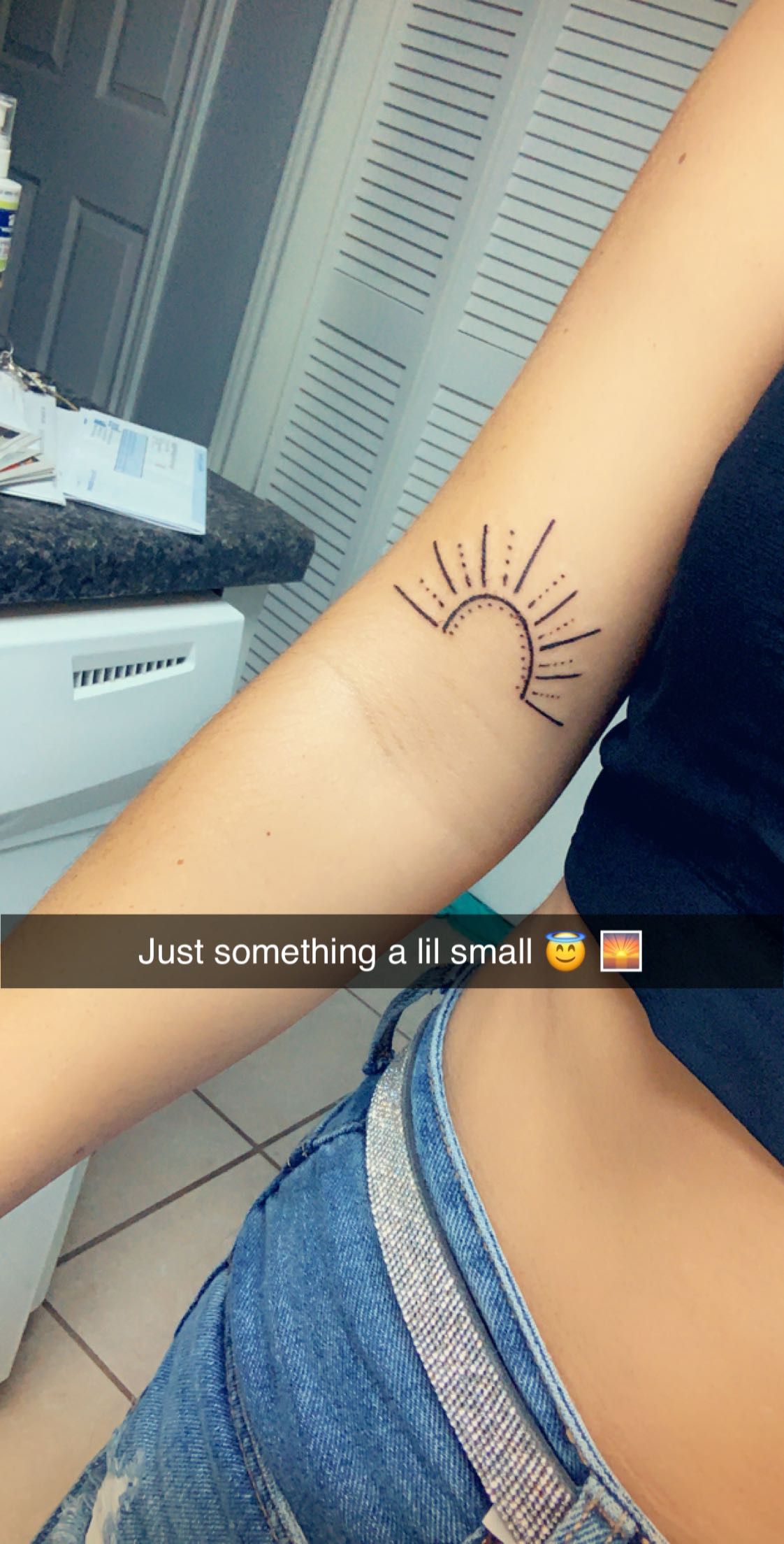Cute Sun Tattoo Cute Sun Tattoo