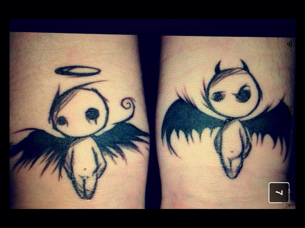 Devilish Angel Tattoo