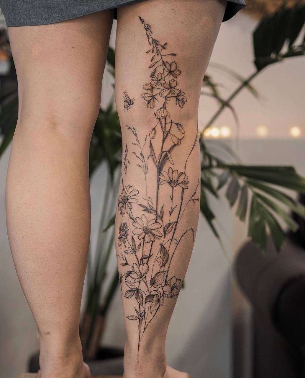 Discover The Top 20 Back Of Leg Tattoo Designs For Women In 2024