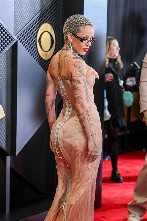 Doja Cat Was Music S Most Naked Nominee At The 2024 Grammys