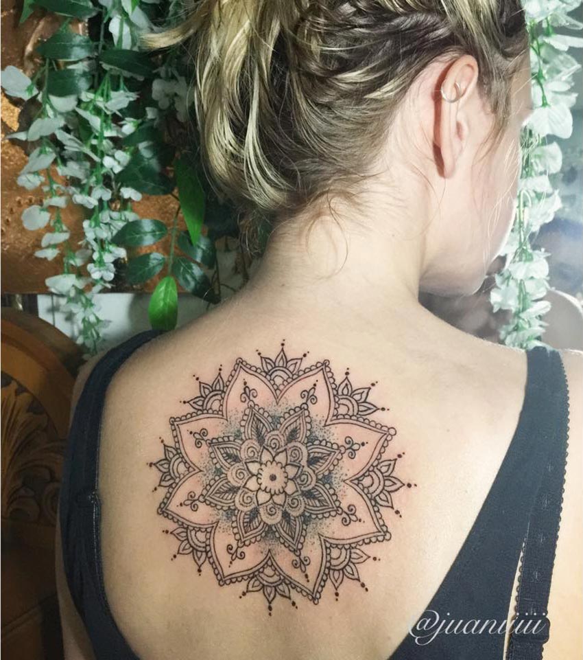 Dotwork Mandala Tattoo Designs