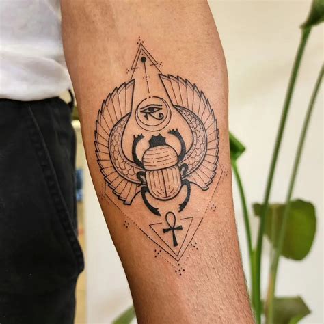 Egyptian Scarab Tattoos Egyptian Scarab Tattoos