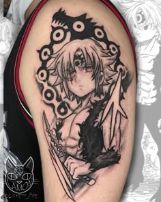 Escanor Seven Deadly Sins Tattoo
