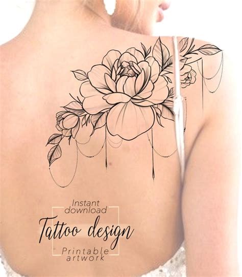 Fairy Flowers Tattoo Design Woman S Floral Tattoo Digital Download Etsy Fairy Flowers Tattoo Design Woman S Floral Tattoo Digital Download Etsy