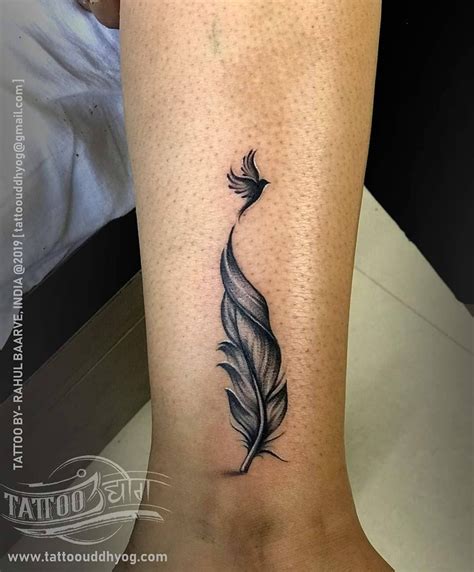 Feather Tattoo Design In 2024 Feather Tattoo Design Feather Tattoo