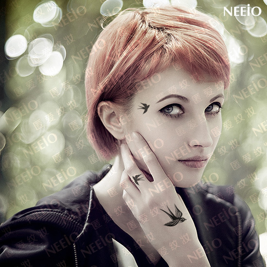 Feminine Cute Face Tattoos