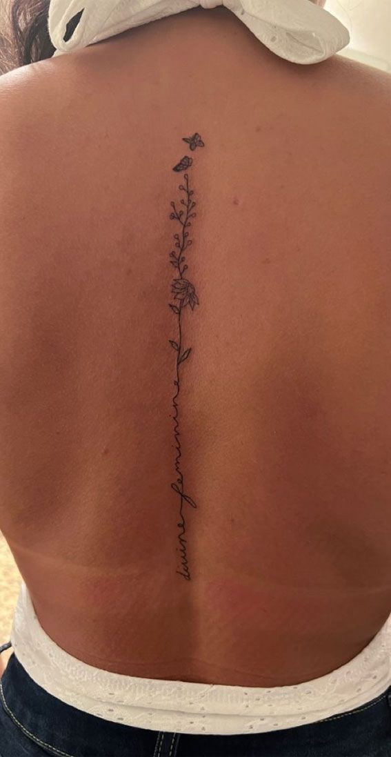 Flower Back Tattoo Spine At Patricia Logan Blog Flower Back Tattoo Spine At Patricia Logan Blog