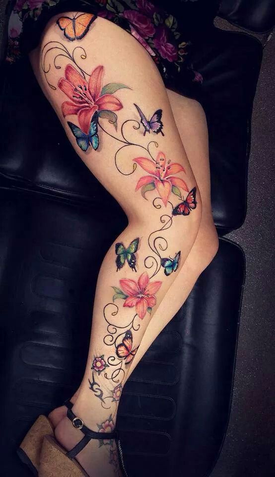 Flower Leg Tattoos Artofit Flower Leg Tattoos Artofit