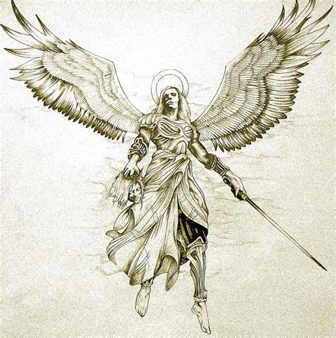 Gabriel Angel Tattoo Designs
