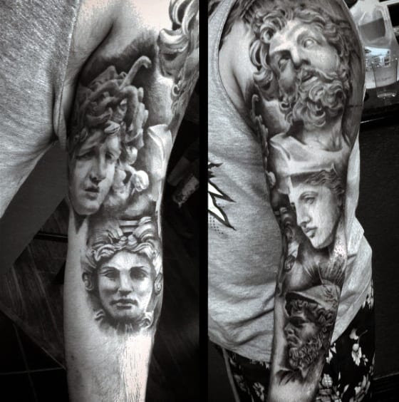 Greek Mythical Tattoos