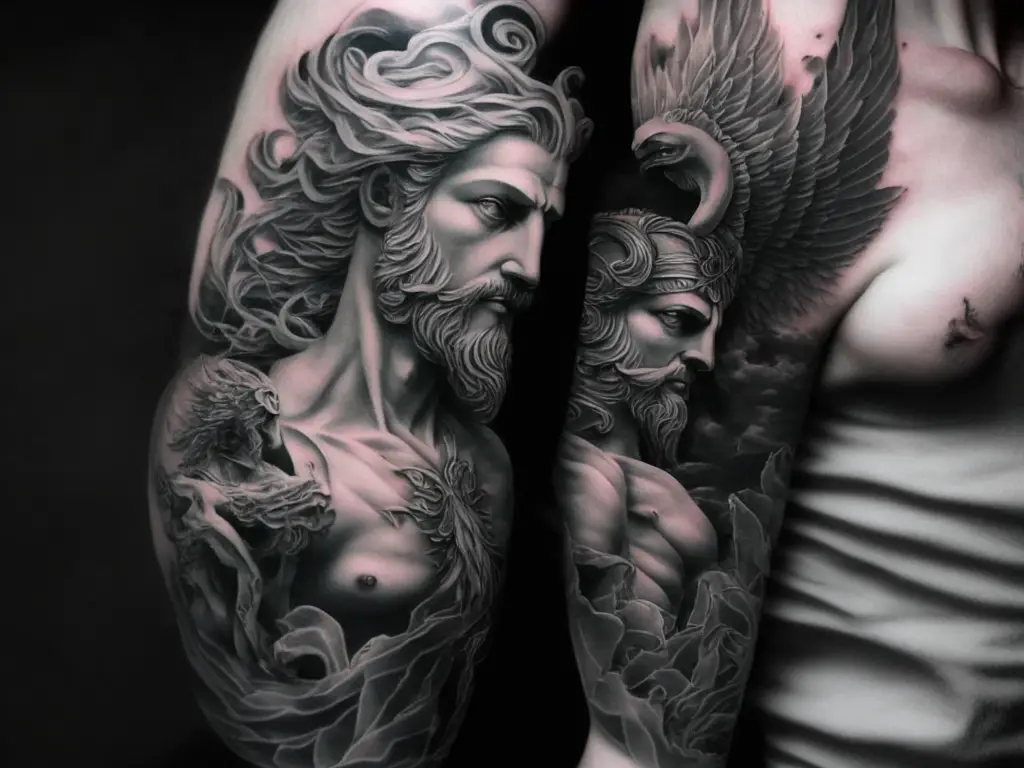 Greek Mythology Tattoo Design Greek Mythology Tattoo Design
