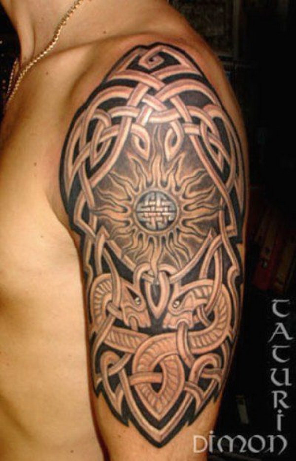 Half Sleeve Tattoos For Men Celtic Half Sleeve Tattoos For Men Celtic
