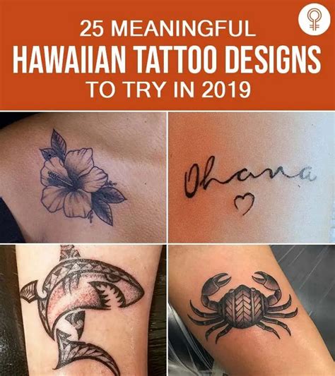 Hawaiian Tattoo Designs And Meanings Temporary Tattoo Trends