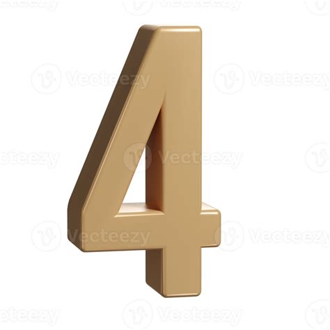 Illustration Gratuite Quatre 4 Nombre Design Image Gratuite Sur