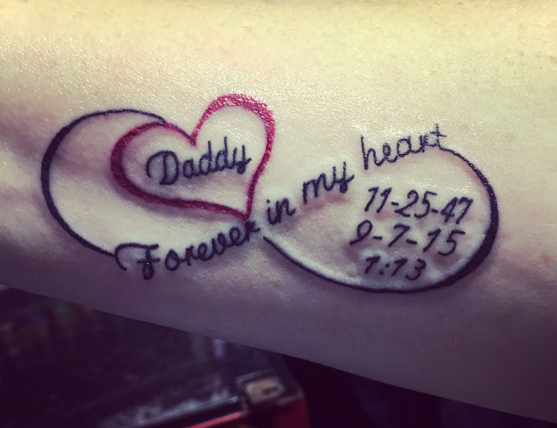 In Loving Memory Dad Tattoos