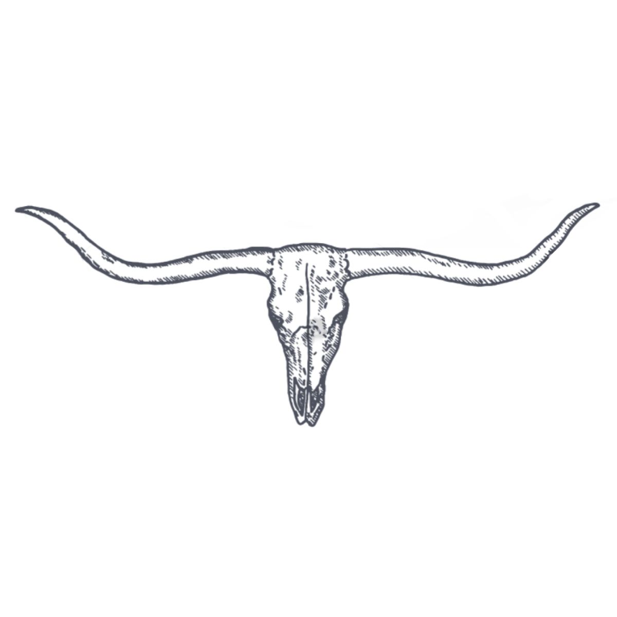 Longhorn Tattoo Vector Images Graphics For Commercial Use Vectorstock