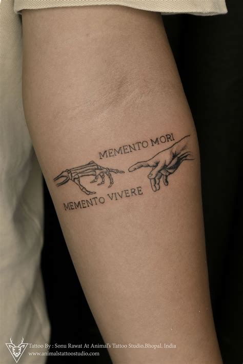 Memento Mori Memento Vivere Tattoo Ideas