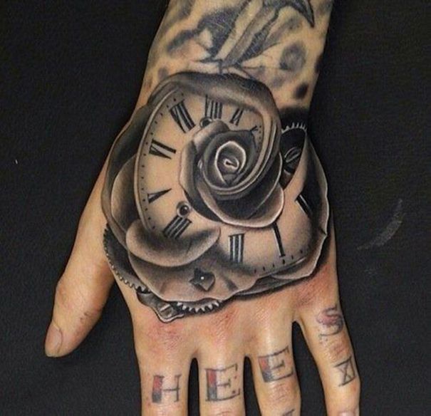 Men Hand Tattoos