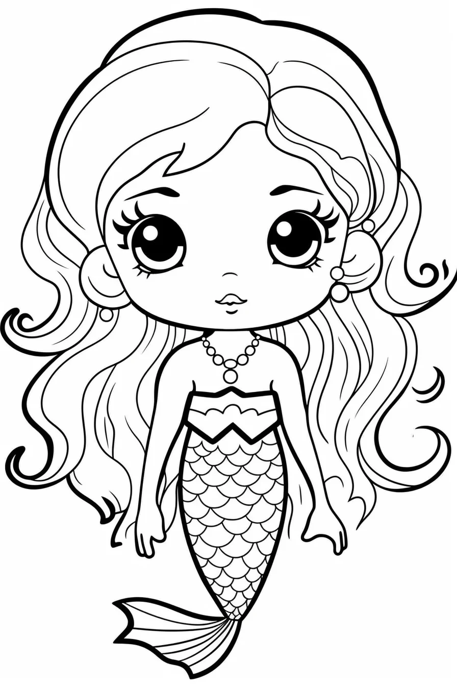 Origins Of Mermaids Coloring Pages: Myth To Modern Pastime