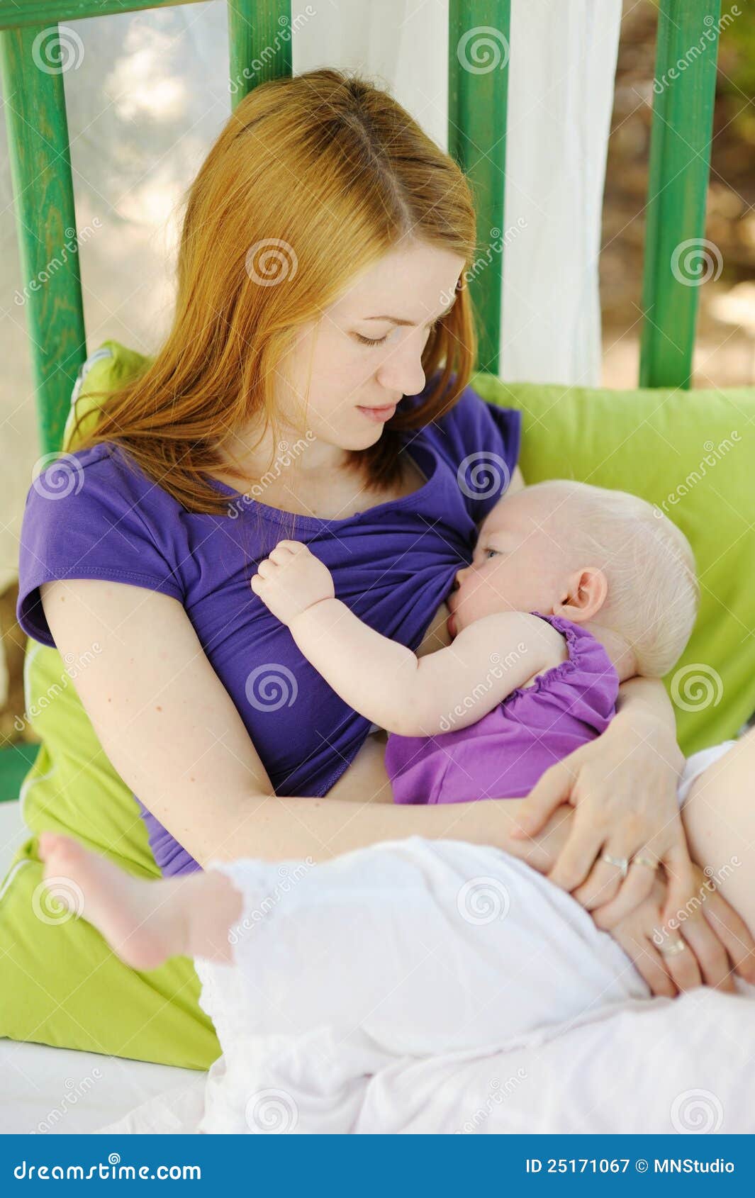 Mother Breastfeeding Her Baby Stock Image Image Of Face Baby 25171067