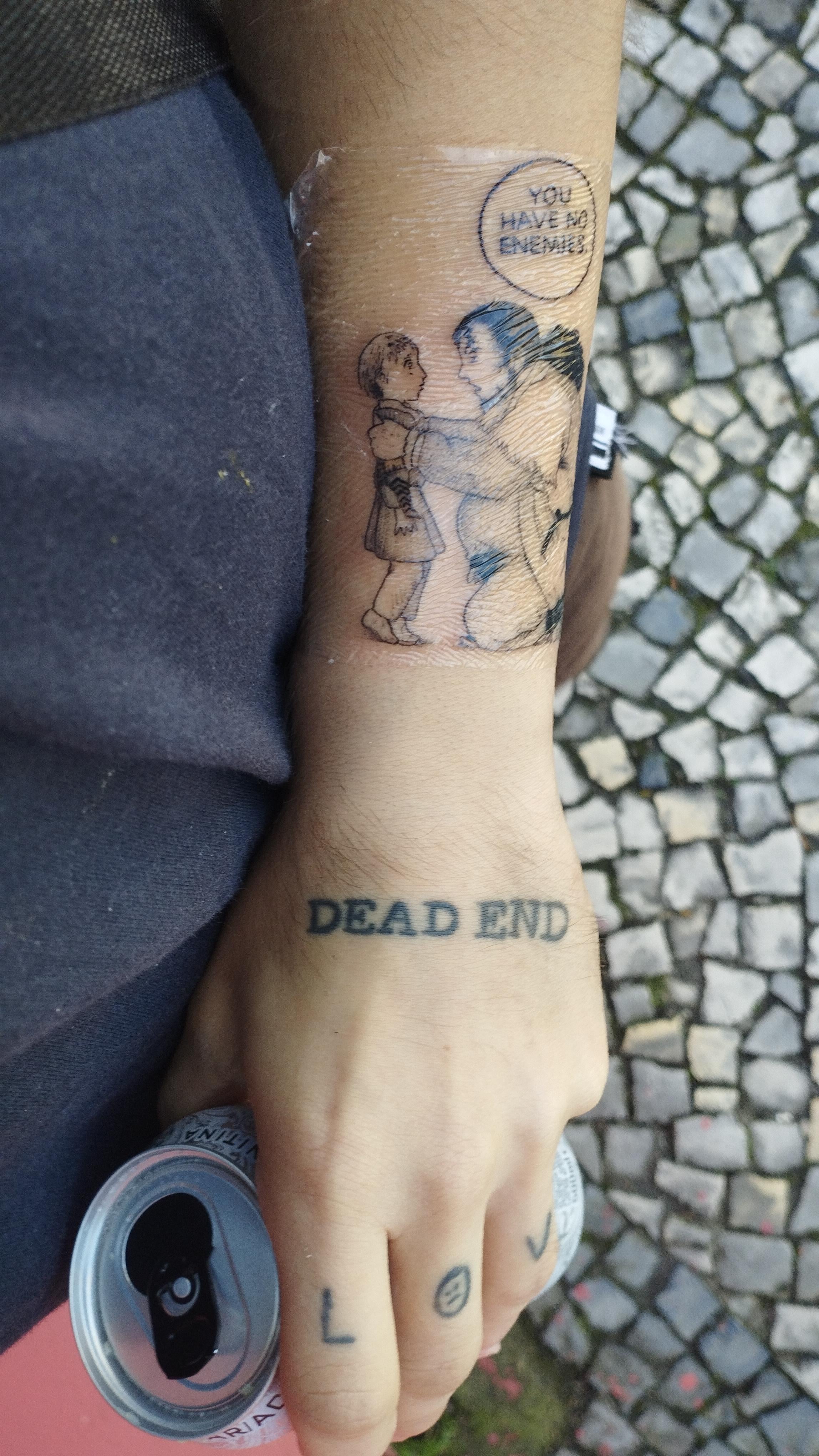 My Amp Quot No Enemies Amp Quot Tattoo R Vinlandsaga