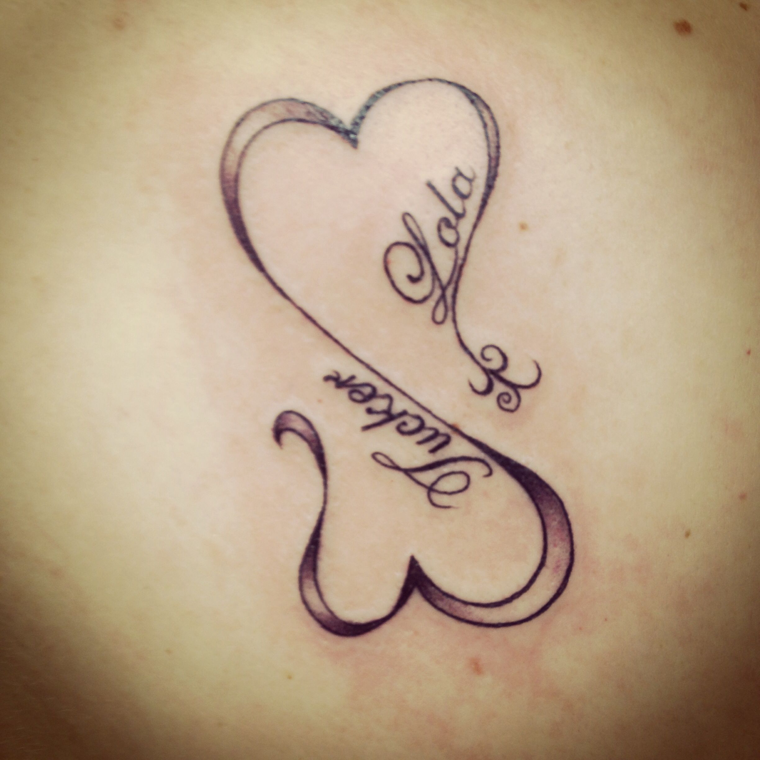 Name In Heart Tattoo Designs